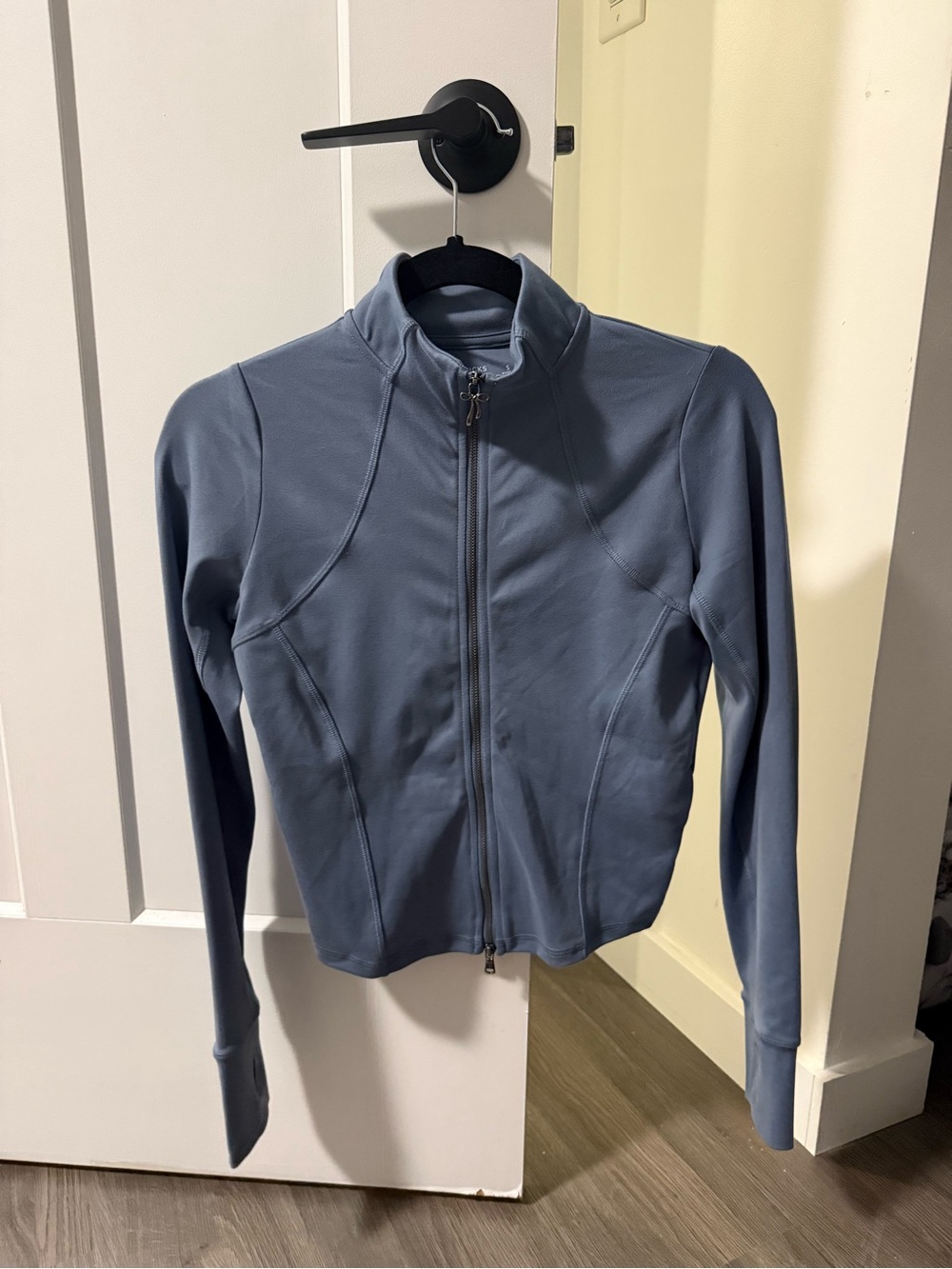 Gilly Hicks Active Recharge Bow Double Zip Jacket